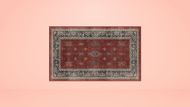 Verena Amber Red Tufted Rug (Image via Ruggable)