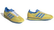 Sporty & Rich x adidas Originals SL72 Light Yellow / Real Blue / Footwear White (Image via Adidas)