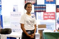 Kerry Washington Campaigns For Kamala Harris In Milwaukee - Source: Getty