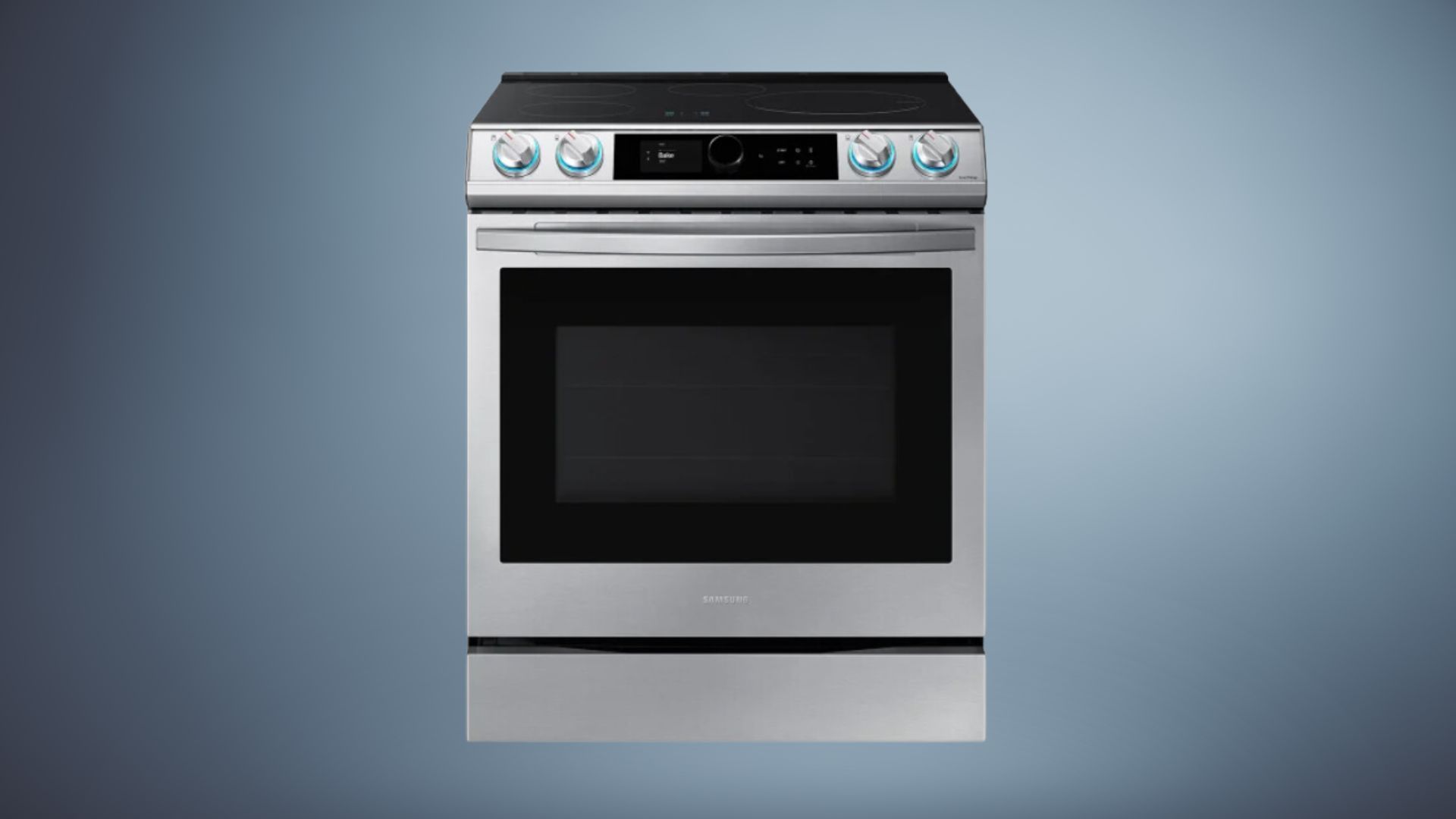 Samsung 6.3 cu. Ft. Smart Slide-in Induction Range with Smart Dial and Air Fry (Image via Costco)