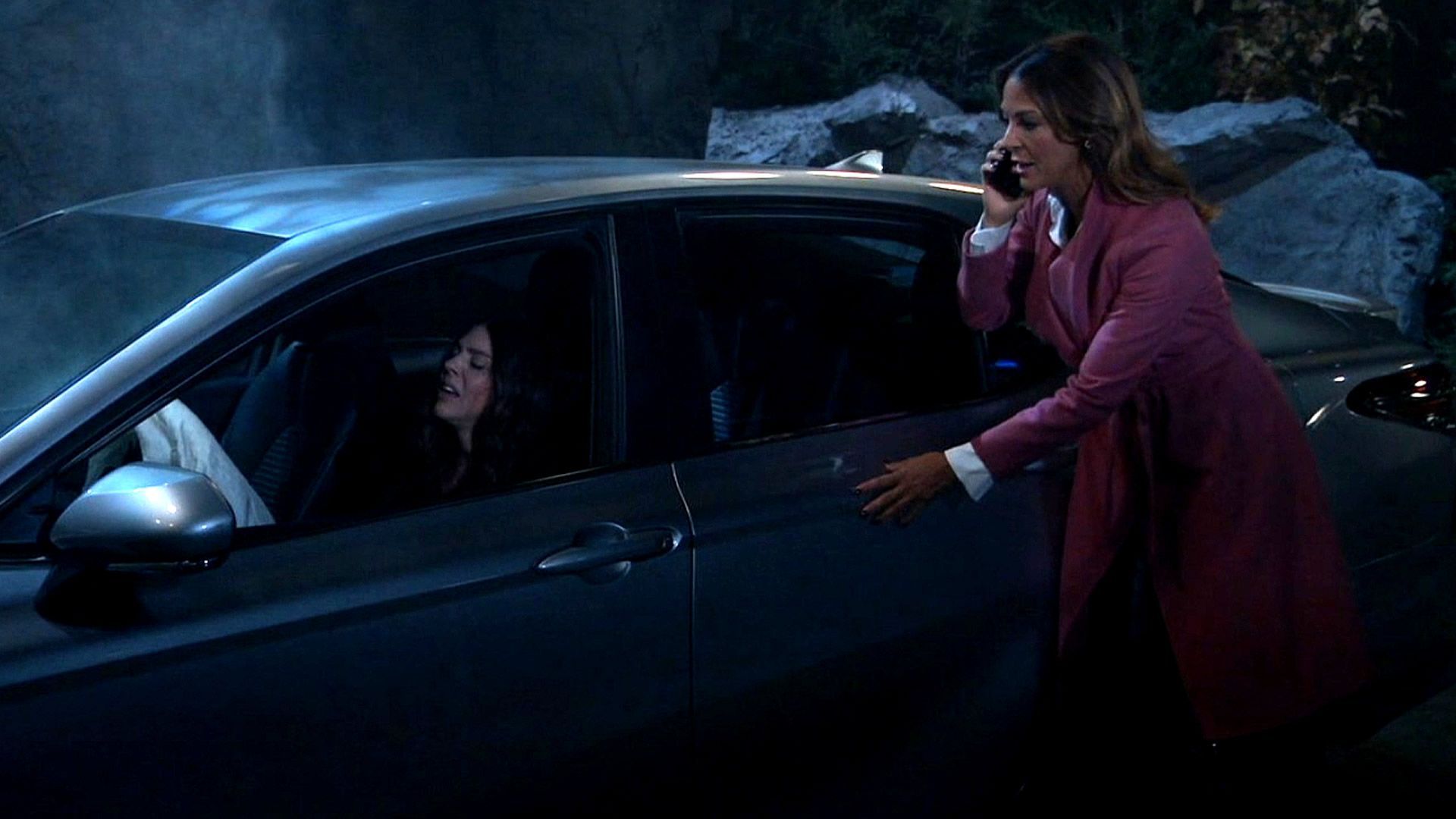 General Hospital&rsquo;s Natalia checking to see if Kristina&rsquo;s okay. | Image Source: Hulu