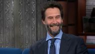 Keanu Reeves | Image Source: The Late Show With Stephen Colbert via YouTube
