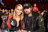 Tish and Billy Ray Cyrus (Photo by Kevin Mazur/Getty Images for iHeartMedia)