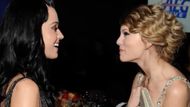 Taylor Swift vs. Katy Perry | Image Source: Hollywood Life via YouTube
