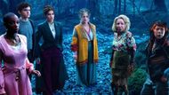 Agatha with her coven and Billy at the Witches' Road (Image Source: Disney+)