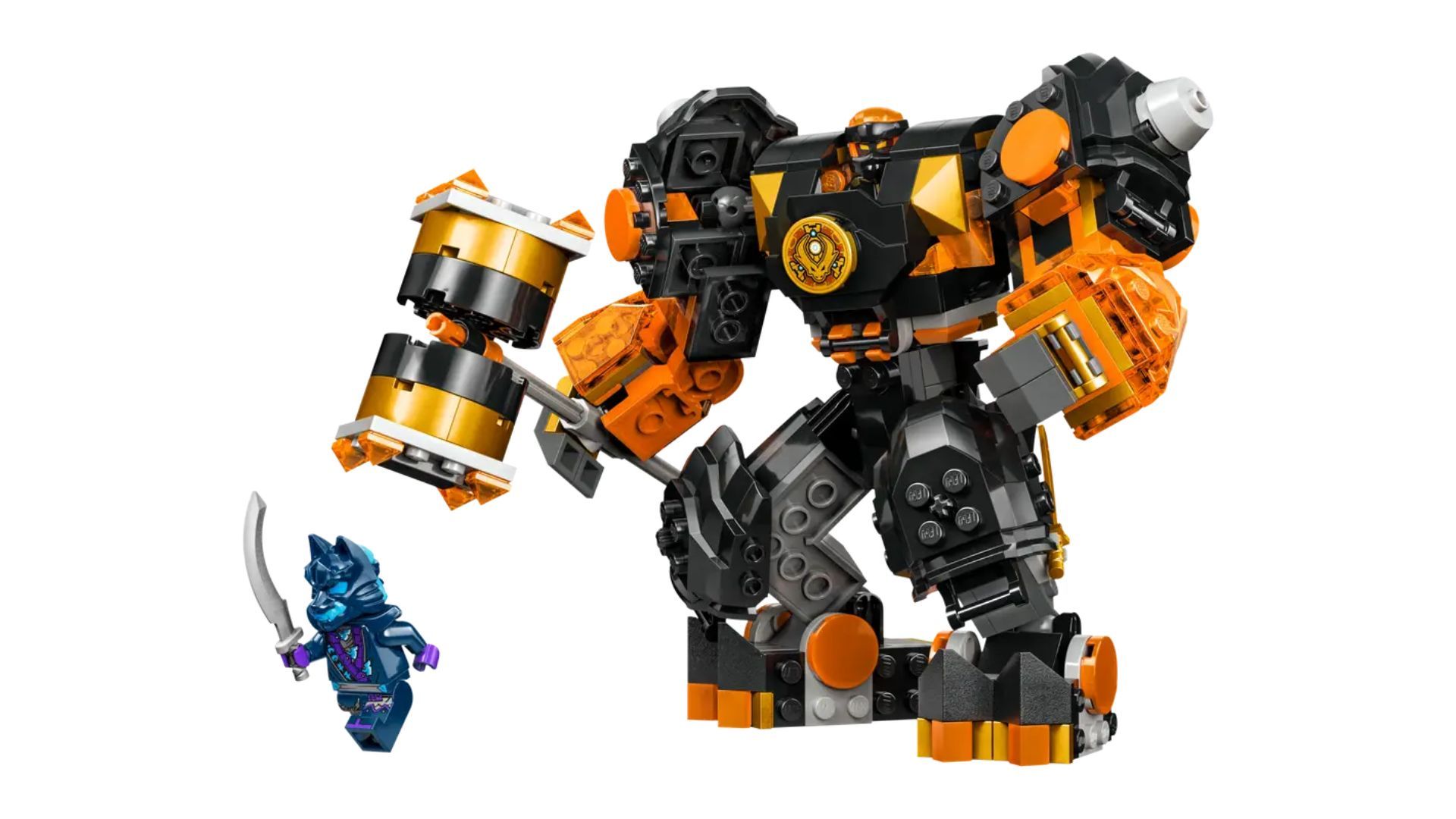 Cole&#039;s Elemental Earth Mech (Image via Lego)