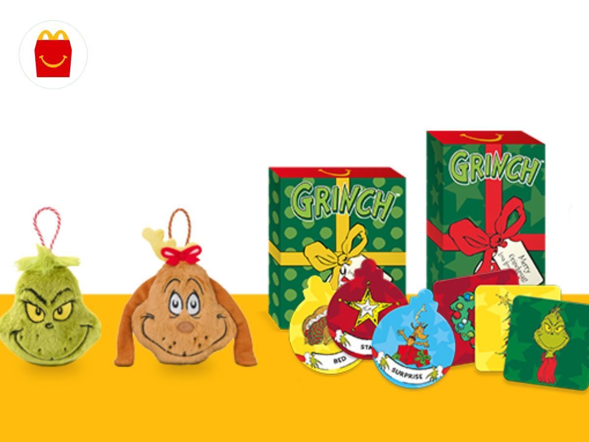 How long will the Grinch Happy Meal (Image via McDonald&#039;s)