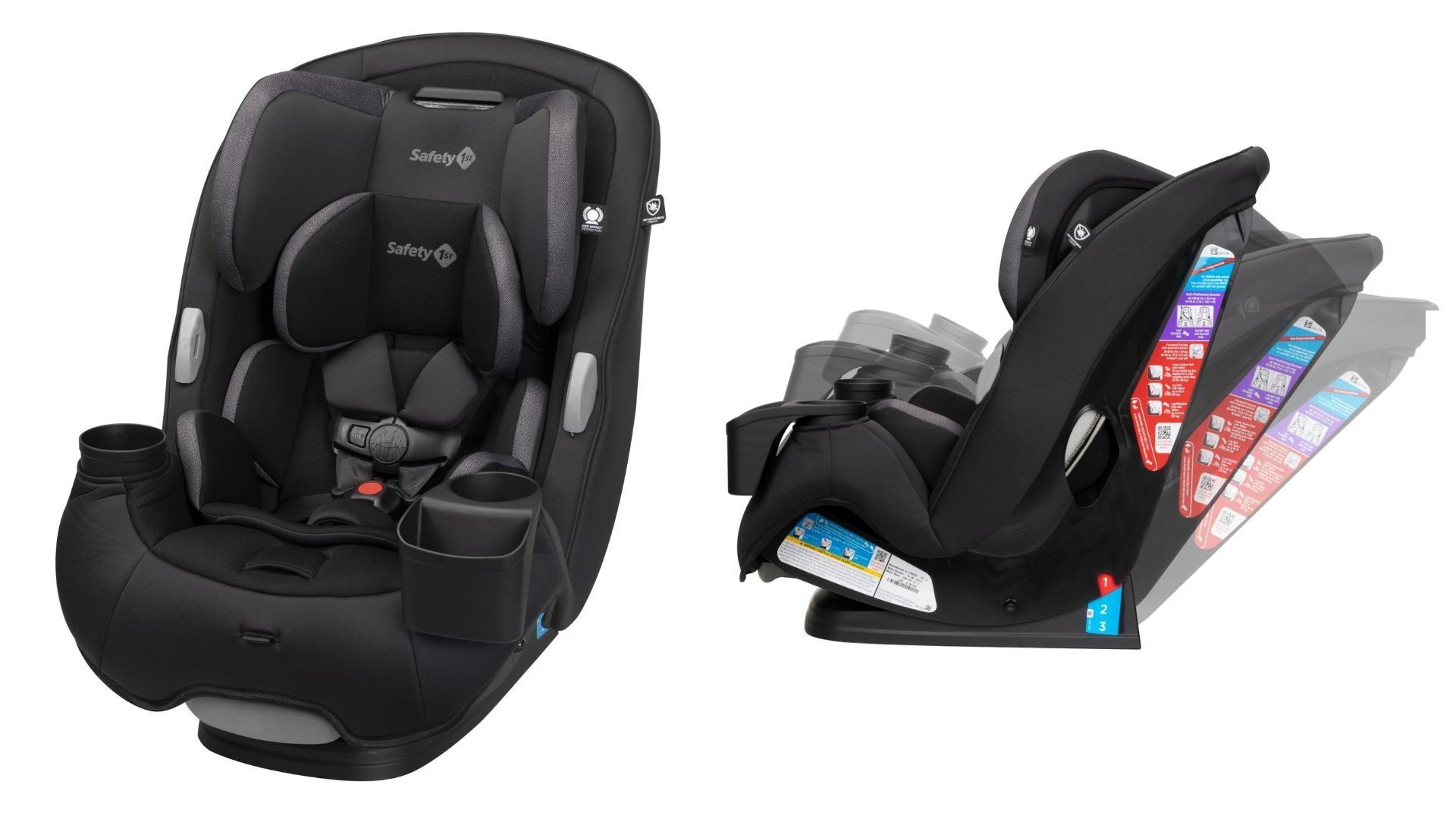 Safety 1st Grow and Go Sprint All-in-One Convertible Car Seat (Image via Walmart)