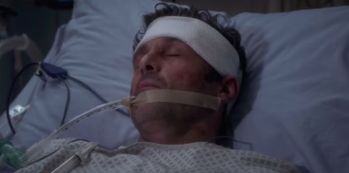 When does Derek die in Grey