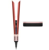 Dyson Airstrait™ straightener in Strawberry Bronze/Blush Pink (Image via Dyson)