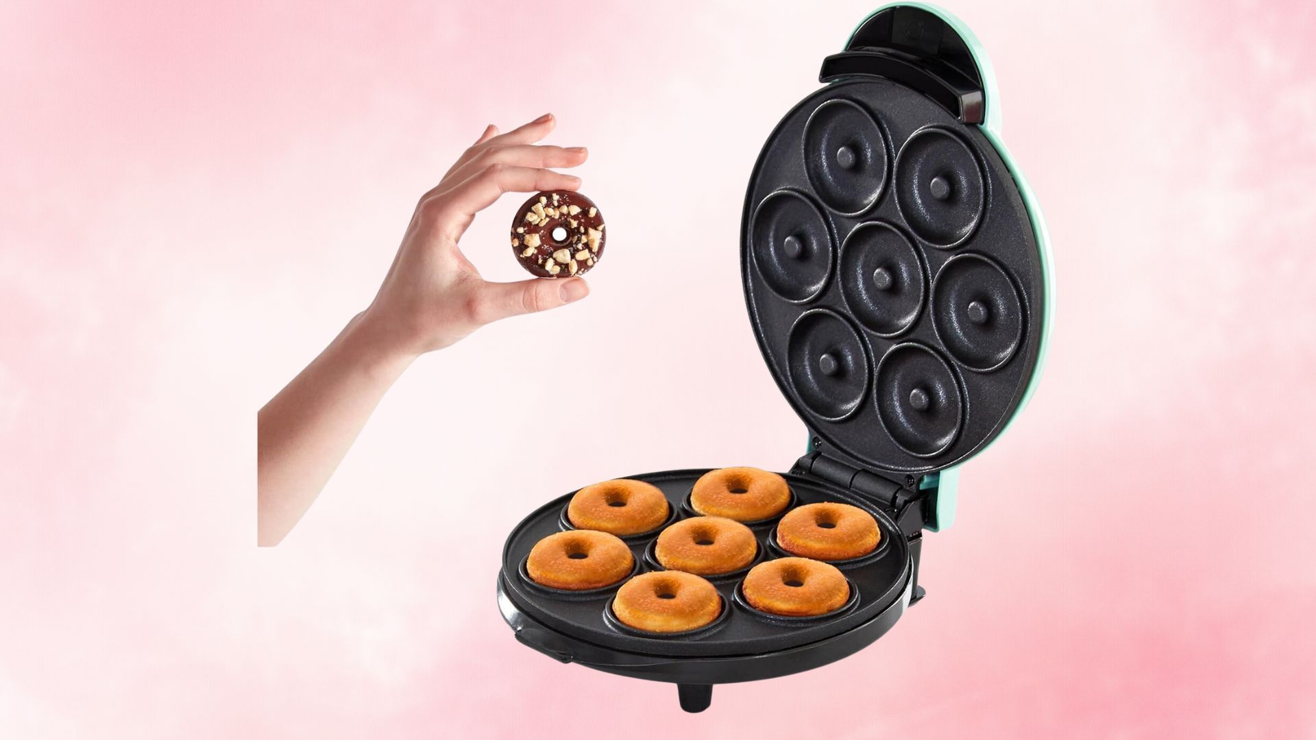 DASH Mini Donut Maker Machine for Kid-Friendly Breakfast (Image via Amazon)