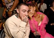 Ariana Grande and Mac Miller (Photo by Kevin Mazur/WireImage)