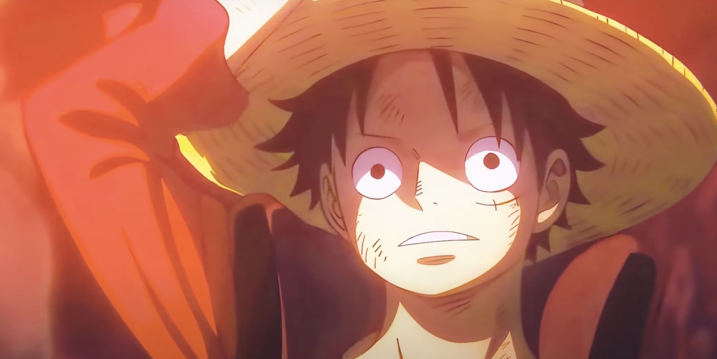 Luffy as seen in anime (Image via Toei Animation)