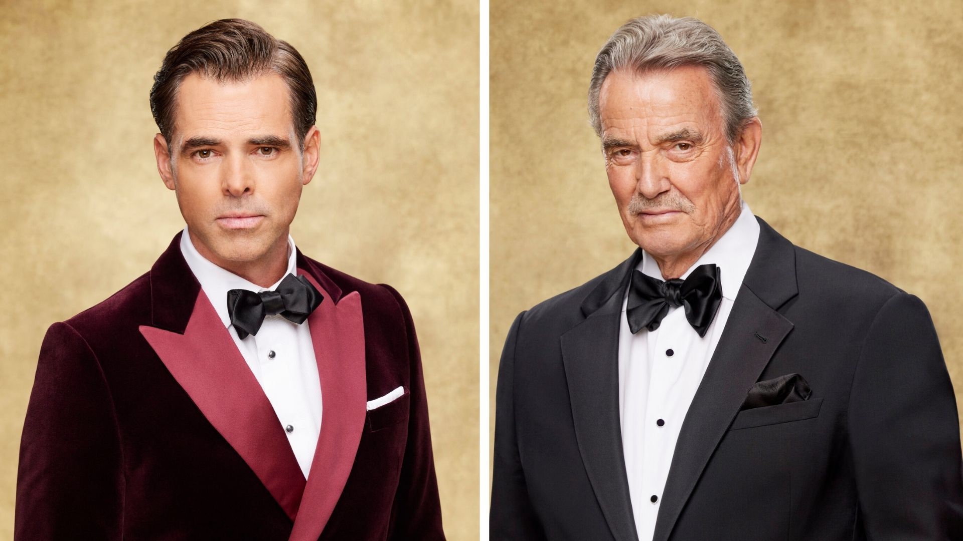 Billy Thompson as Billy and Eric Braeden as Victor on Y&amp;R | Image: Paramount Press