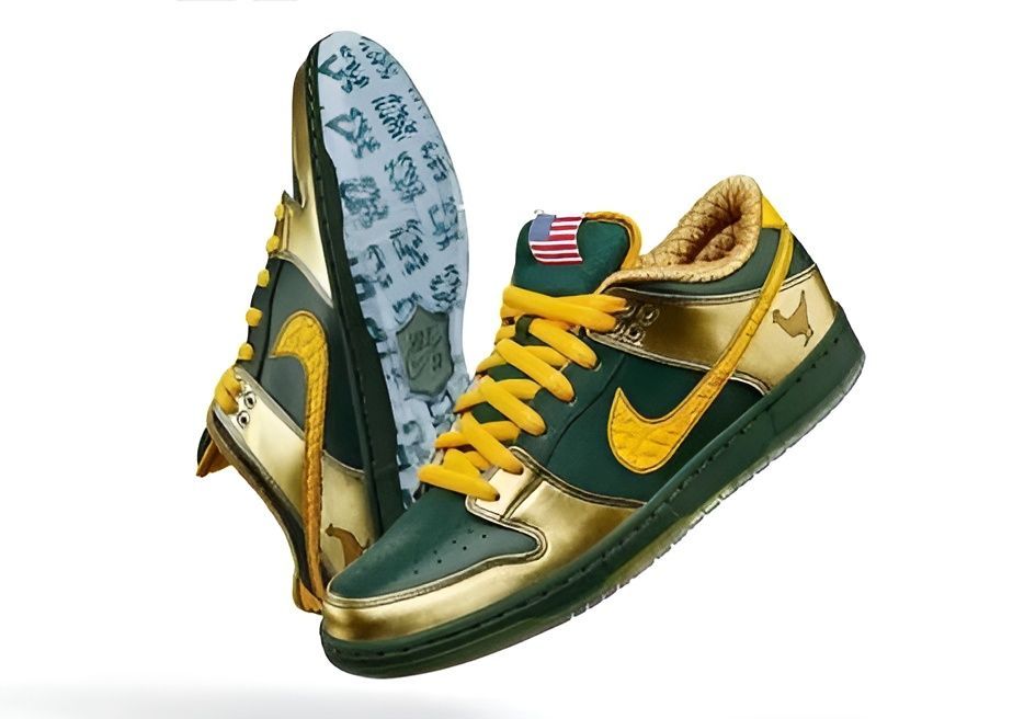 Joey&#039;s Nike SB Dunk Low QS (Image via Live Classy Org)