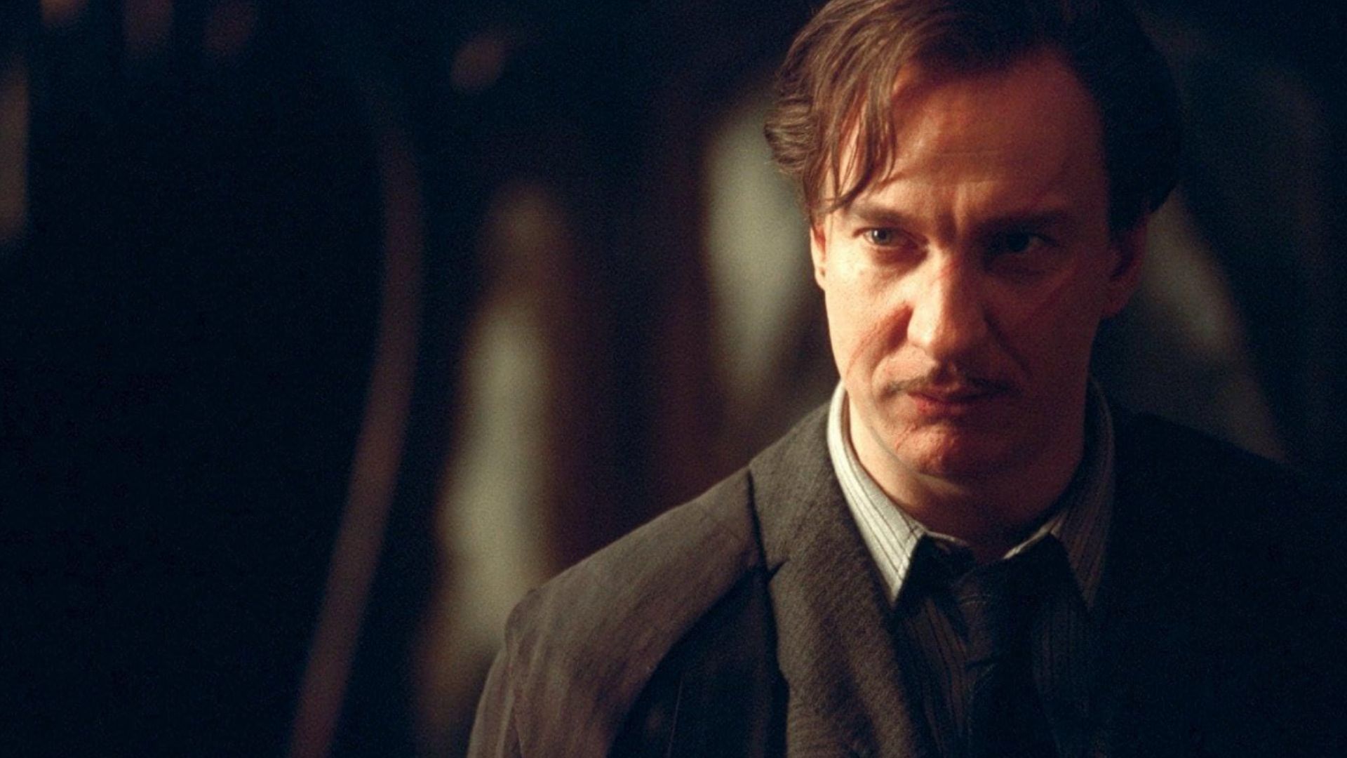 David Thewlis played Remus Lupin in the Harry Potter films (Image via Warner Bros. Pictures)