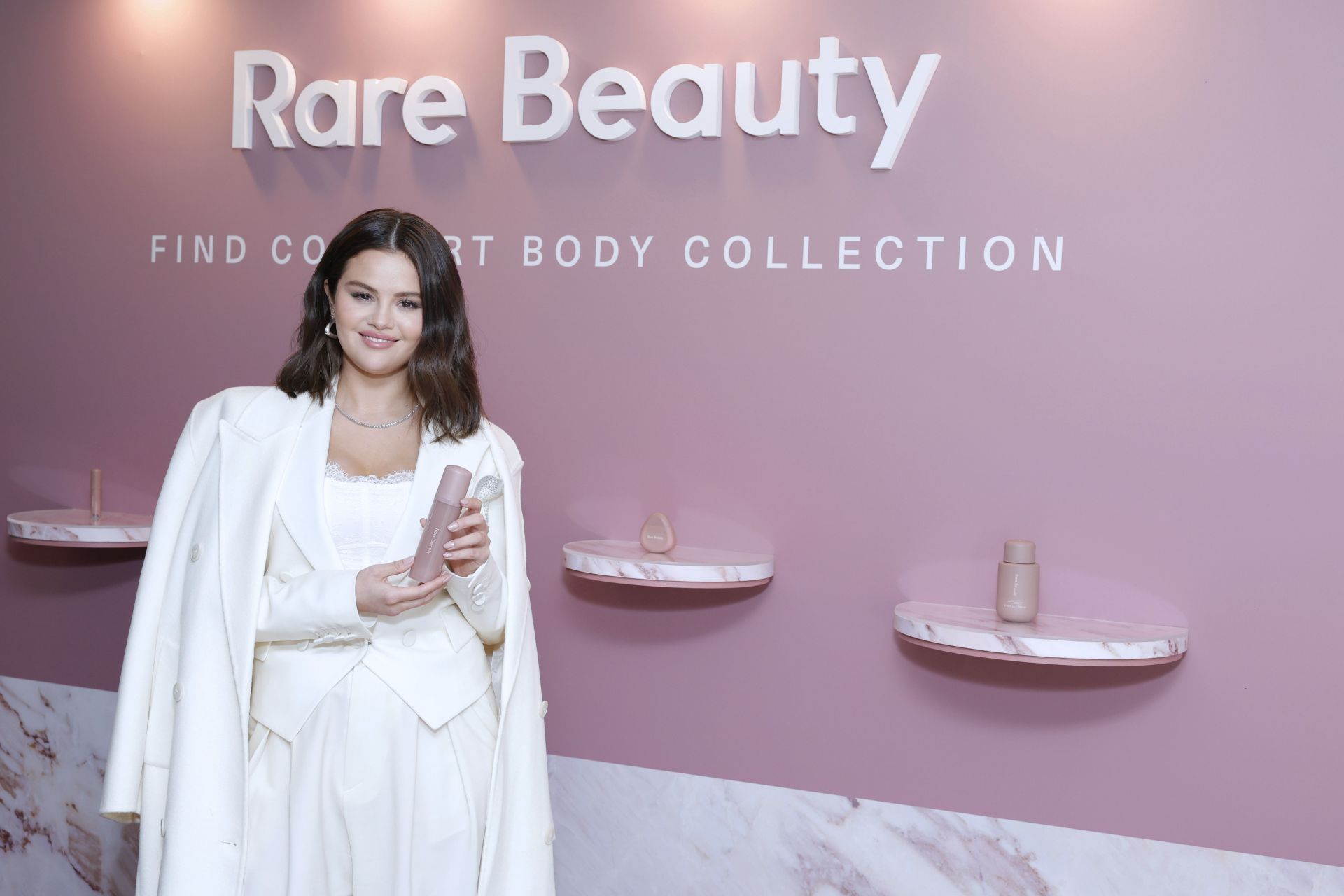 Selena Gomez Celebrates The Launch Of Rare Beauty