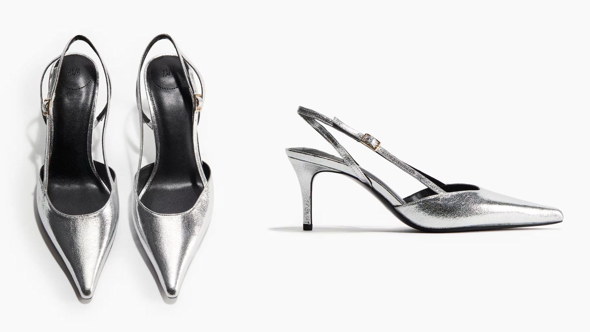 Pointed Slingback Pumps (Image via H&amp;M)