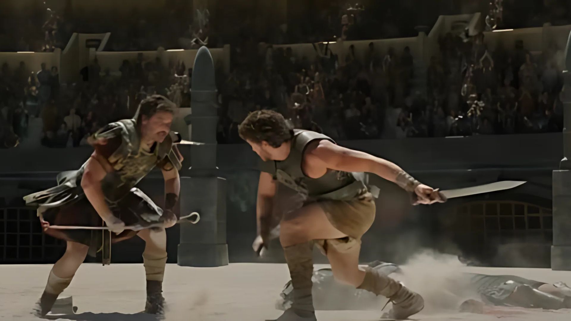 A scene from the movie Gladiator 2 | Image source: Paramount Pictures on YouTube