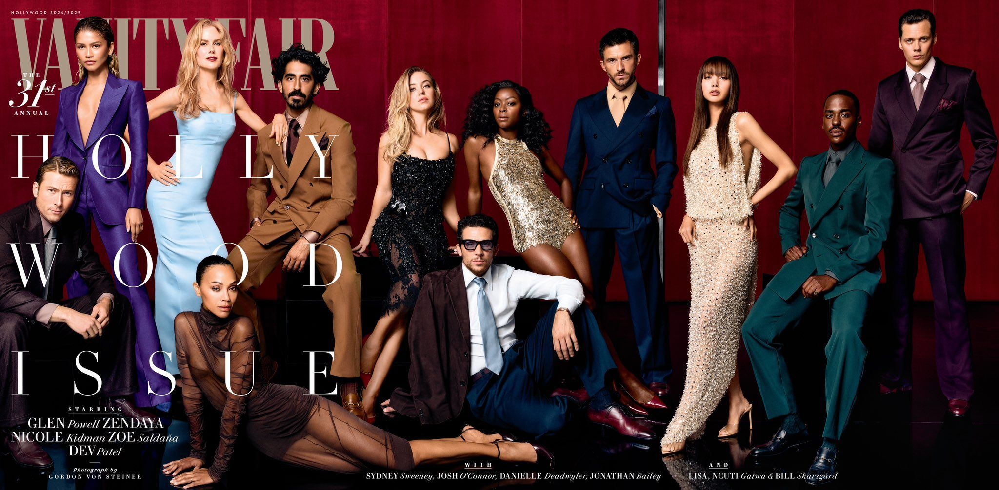 The latest cover image of Vanity Fair (Image via X/@Vanityfair)