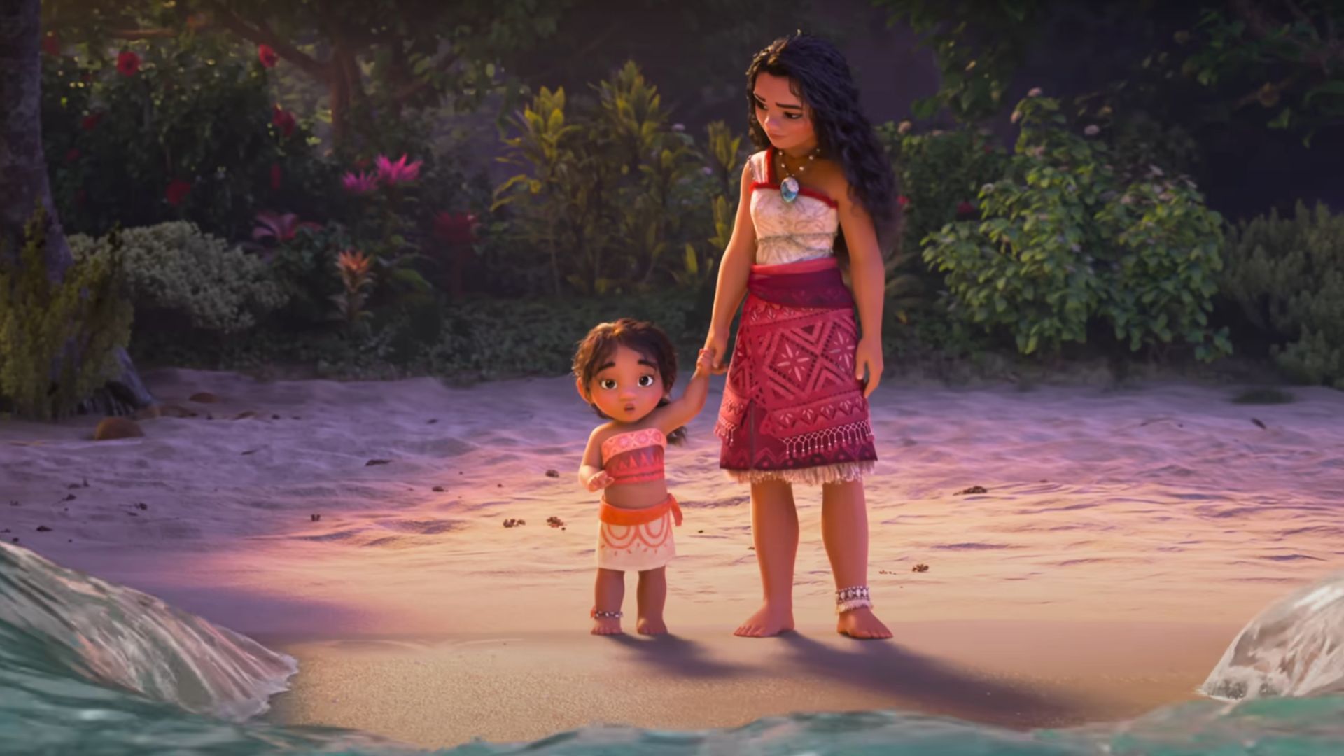 Does Moana have a daughter in Moana 2? (Image via 	Walt Disney Studios)