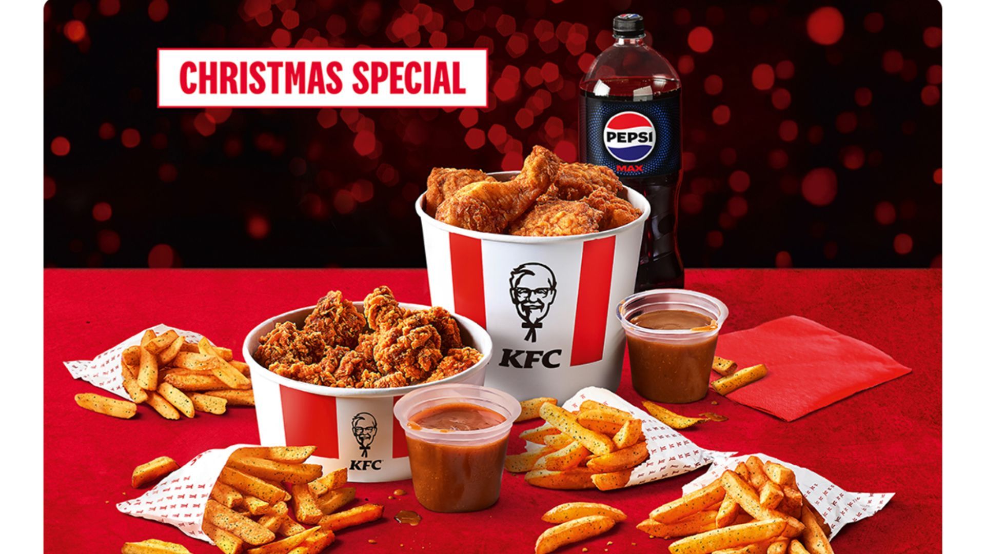 The KFC Christmas menu is back and this time it brings back a fan-favorite item (Image via KFC)