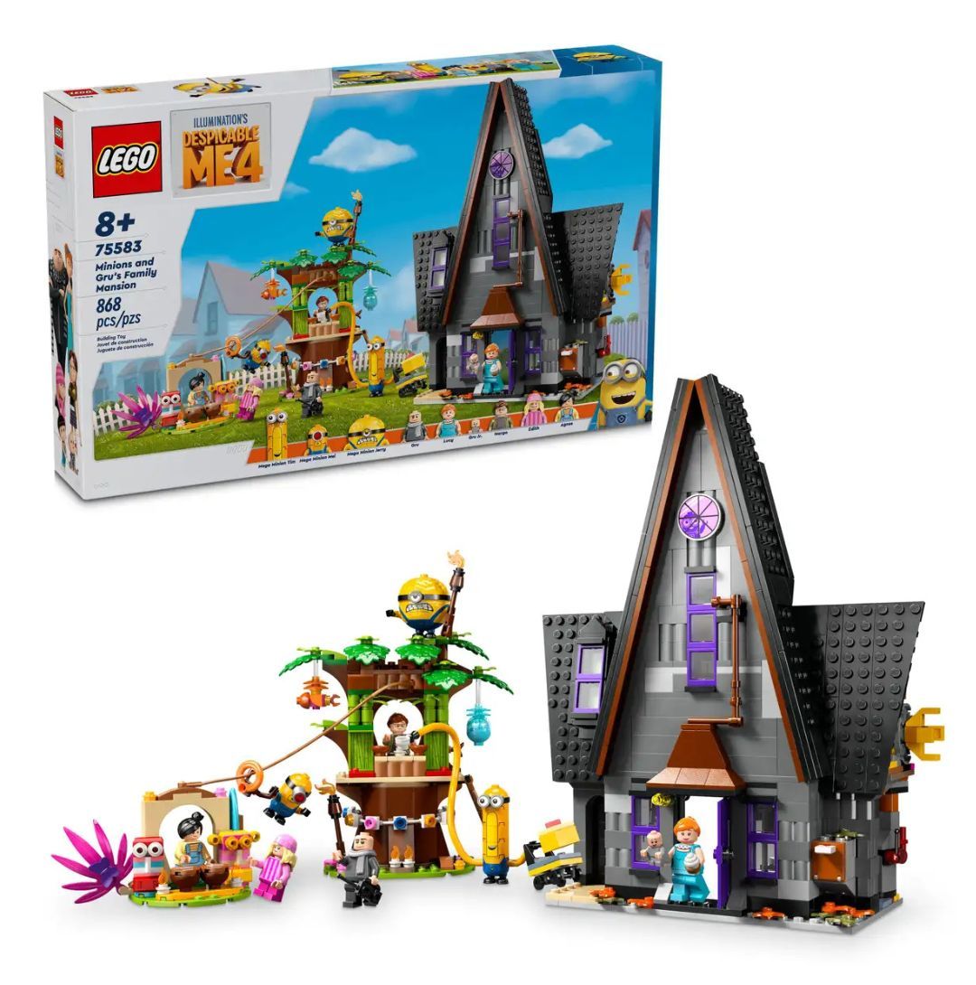 Despicable Me 4 Legos playset (Image via Lego)