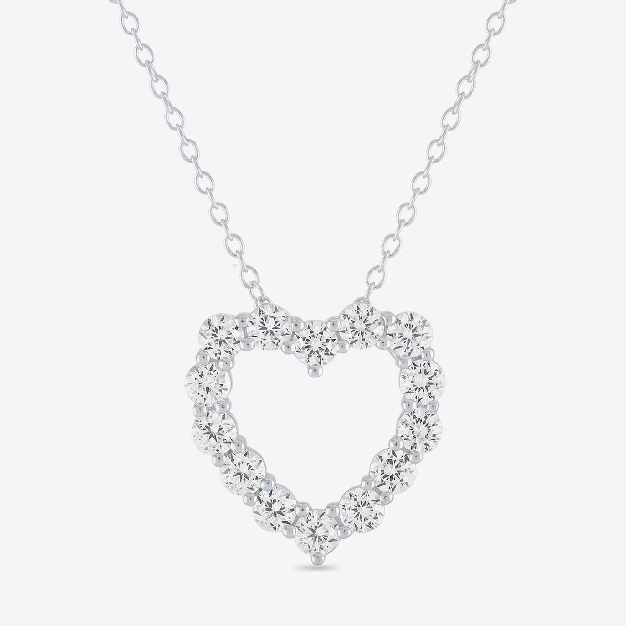 86% off on sapphire and silver necklaces. (Image via JCPenney)