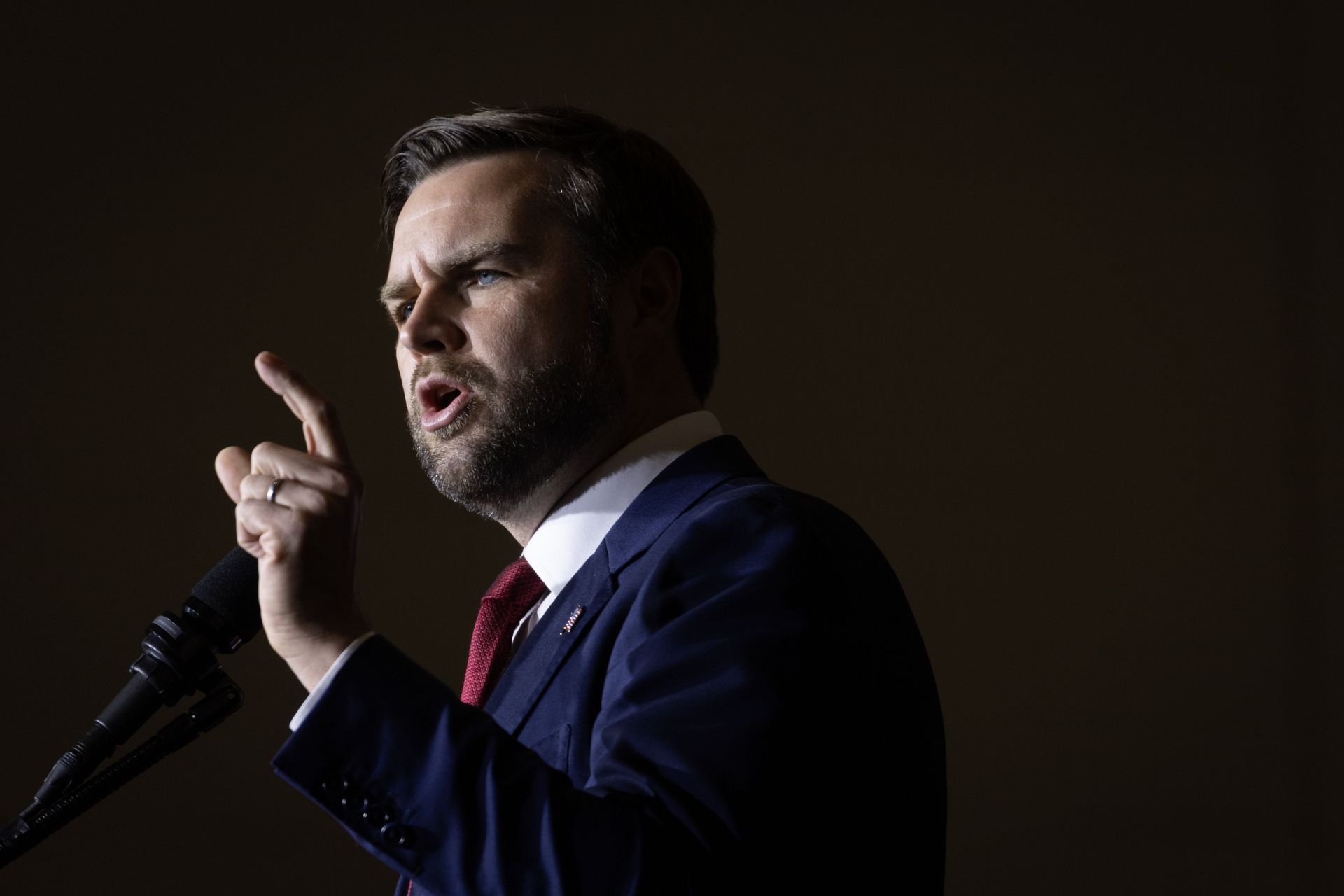 Republican VP Nominee JD Vance Campaigns In Wisconsin - Source: Getty