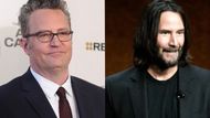 Matthew Perry and Keanu Reeves | Image Source: E! News via YouTube