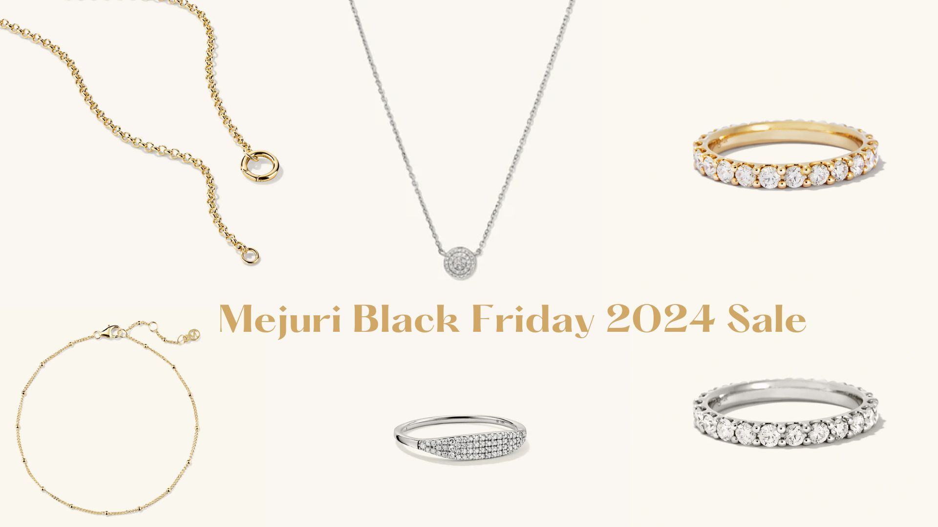 Mejuri Black Friday 2024 Sale (Image via Mejuri)