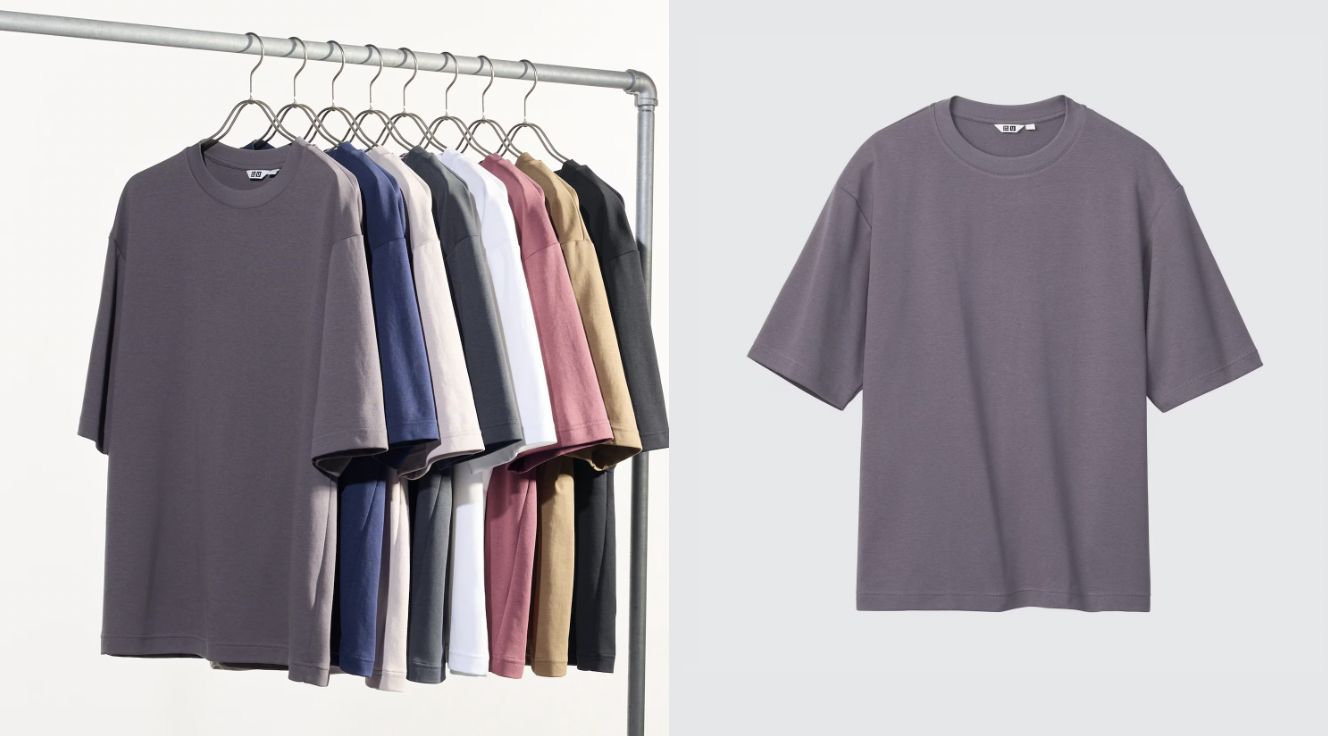 The Airism t-shirt is a must-try during the Black Friday sale. (Image via Uniqlo)