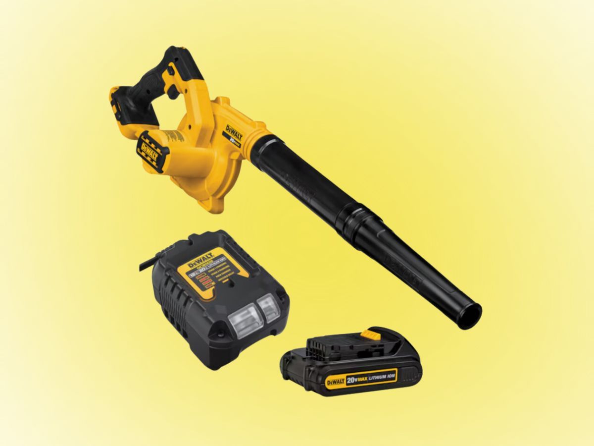 DEWALT 20-Volt Max Jobsite Blower (Image via Lowe&#039;s)