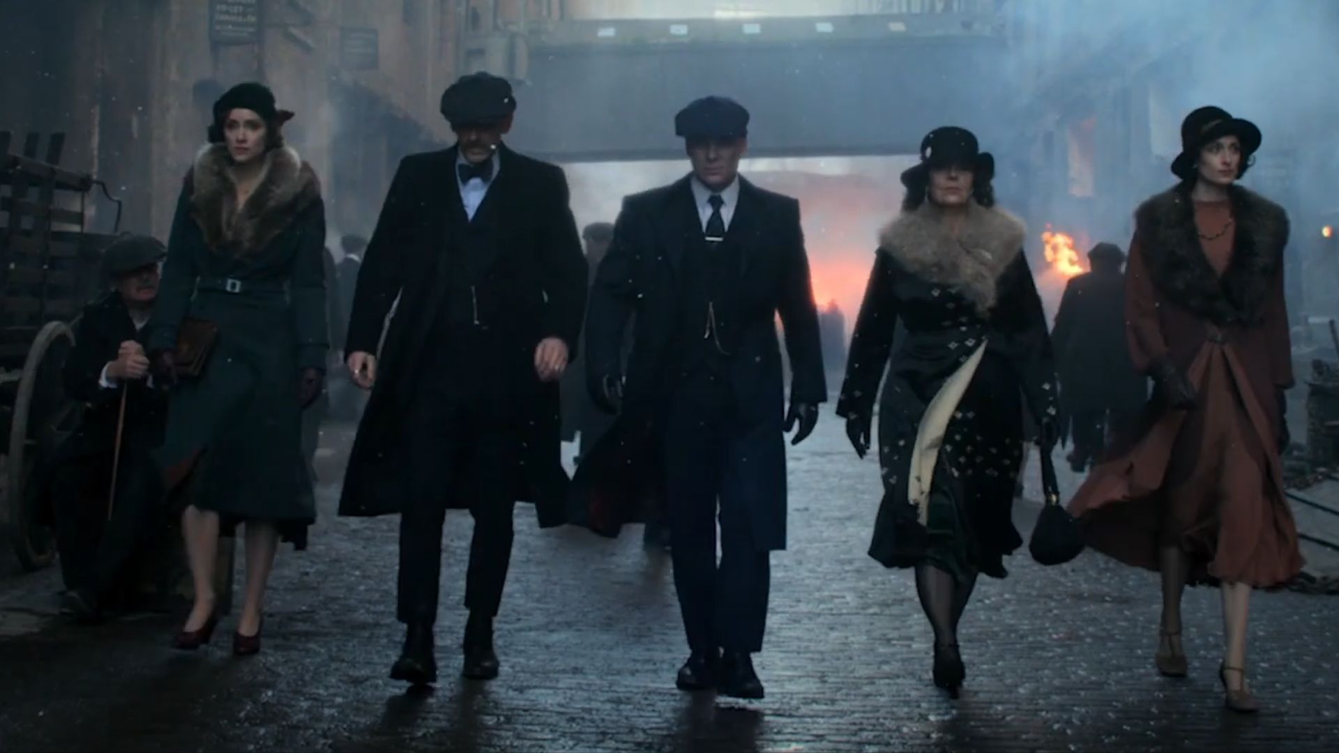 Where was Peaky Blinders filmed? (Image via YouTube/Netflix)