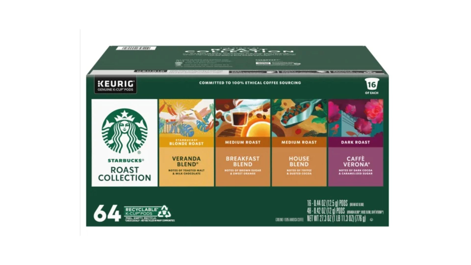 Starbucks Classic Roasts Variety Pack (Image via Costco)