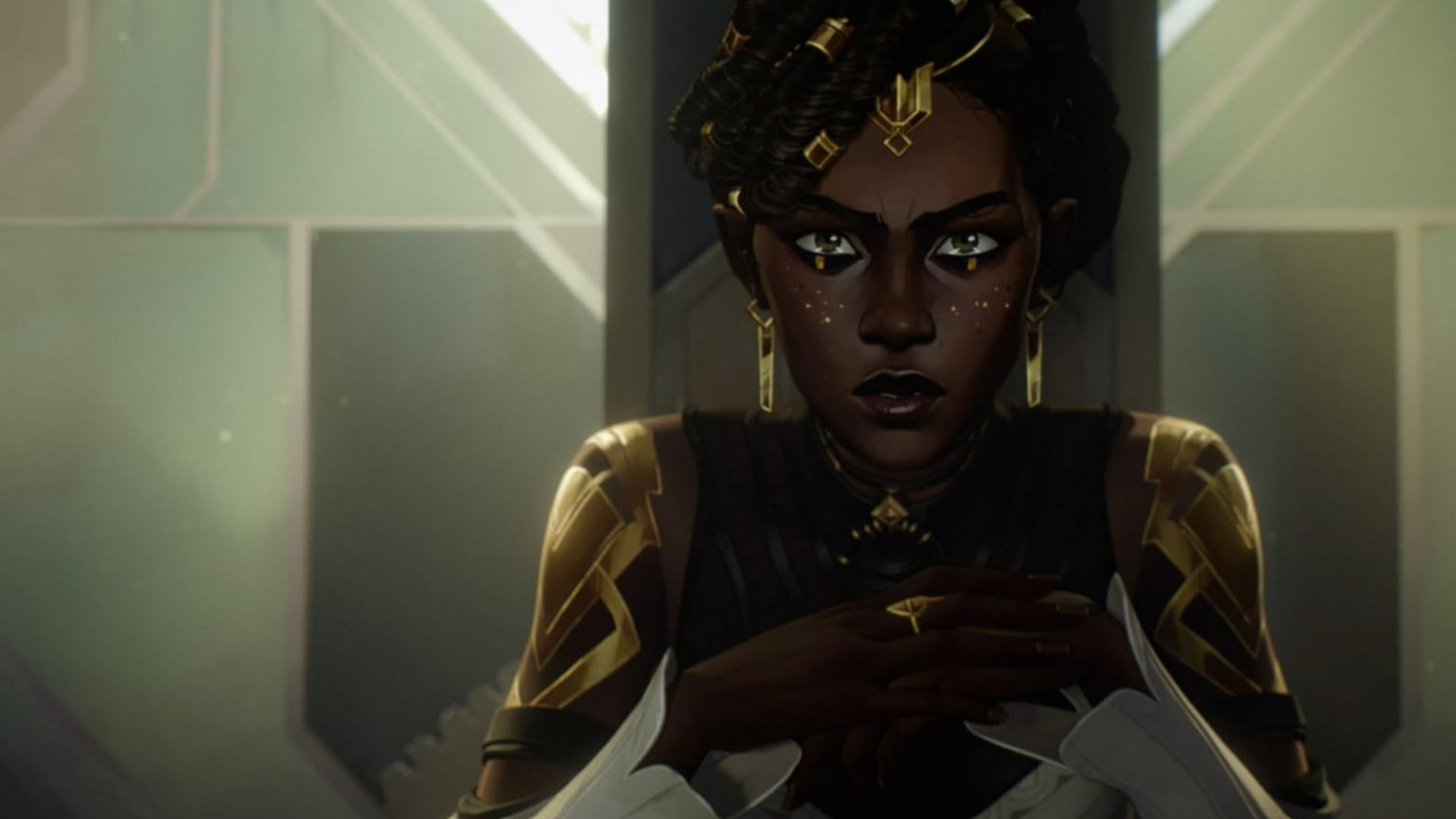 Toks Olagundoye in Arcane (Image via Netflix)