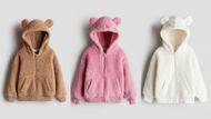 Hooded Teddy Fleece Jacket (Image via H&M)
