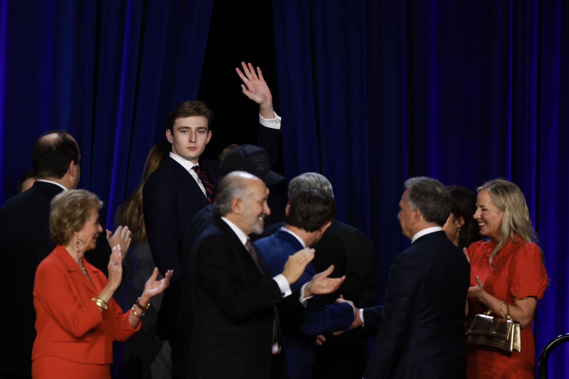 Republican Presidential Nominee Donald Trump Holds Election Night Event In West Palm Beach - Source: Getty