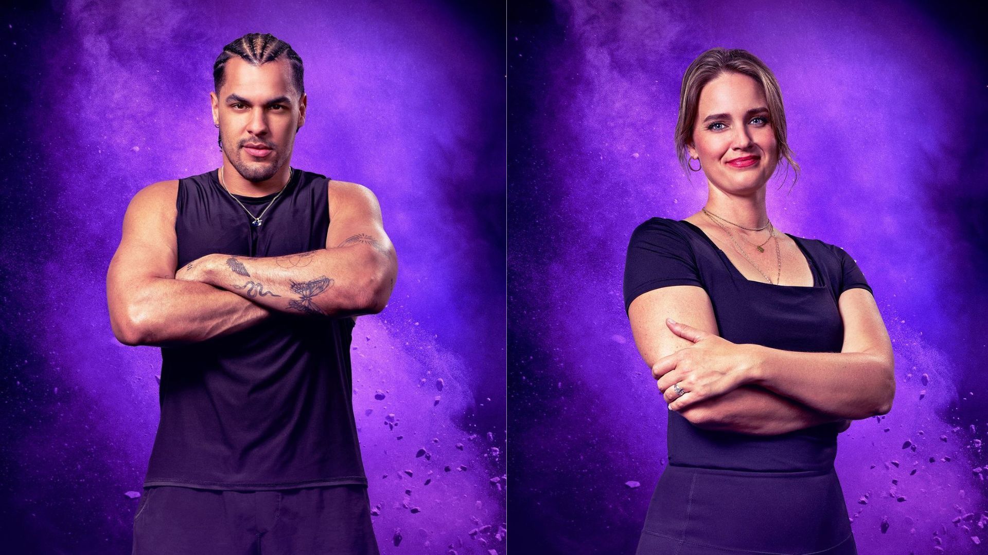 Josh Martinez and Laurel Stucky from The Challenge | Image Source: Instagram/ @thechallenge