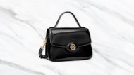 Robinson Spazzolato Small Top-Handle Bag (Image via Tory Burch)