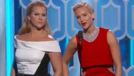 Amy Schumer and Jennifer Lawrence | Image Source: Hollyscoop via YouTube