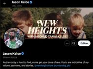 Jason Kelce's X Profile Picture: Image via X/@JasonKelce