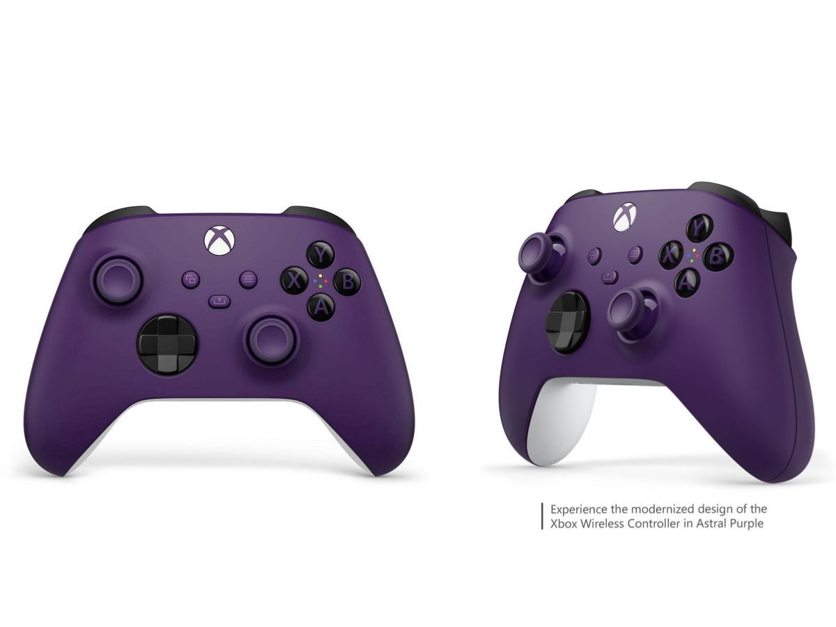 Microsoft Xbox Wireless Controller - Astral Purple (Image via Walmart)