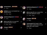 Fans weighed in to share their shock. (Image via Instagram/ bagelambassador)