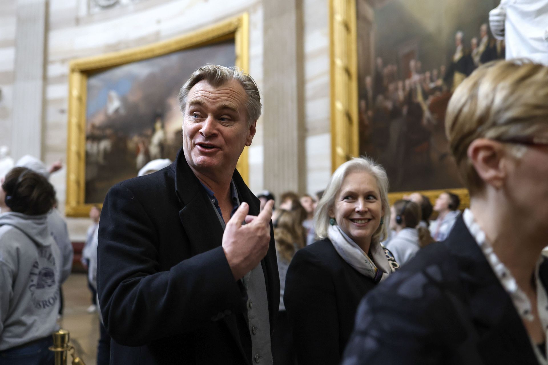 Christopher Nolan In Washington DC (Image via Getty)