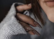 French nails, but a little extra. (Image via Unsplash/ Svitlana Rusak)