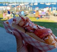 Lobster roll from Abbott's Lobster in the Rough (Image via Instagram/@abbottslobster)