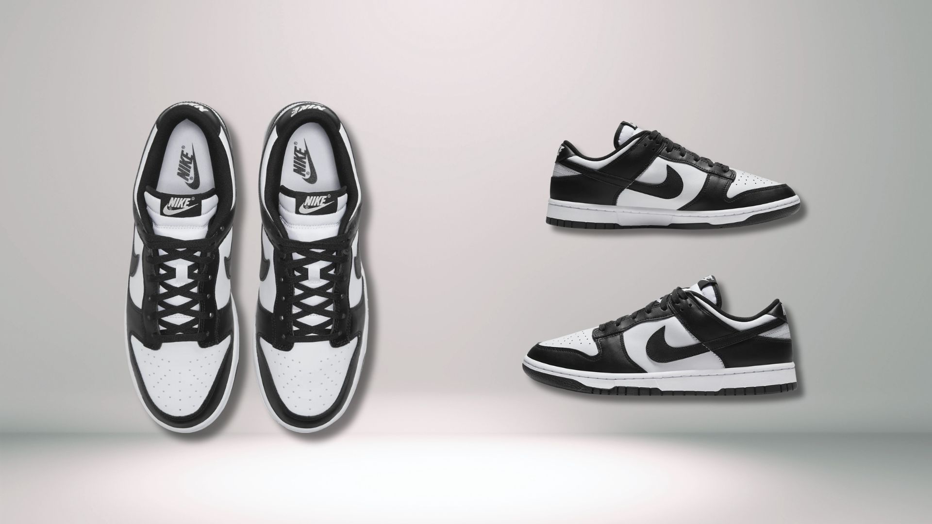 Nike Dunk Low Retro White/White/Black (Image via Nike)