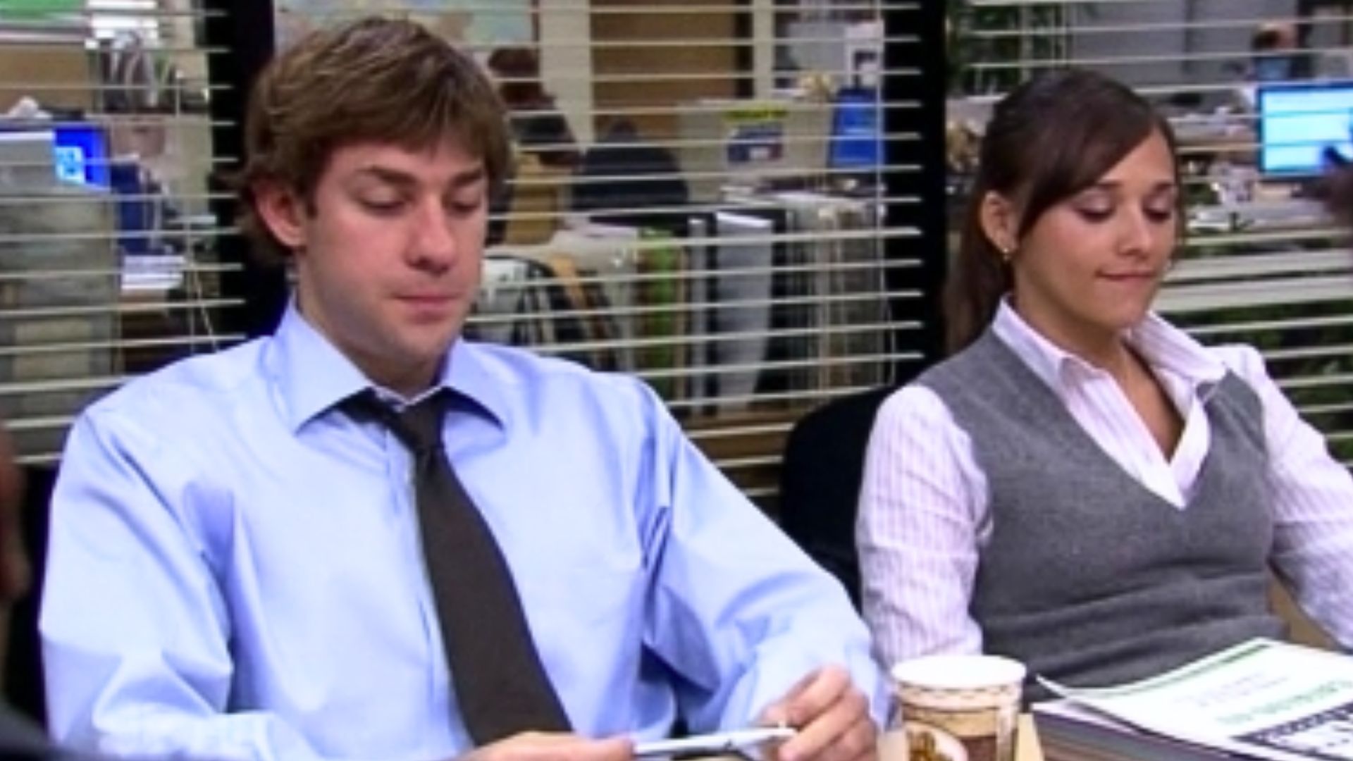 Jim and Karen from The Office | Source: Deedle-Dee Productions