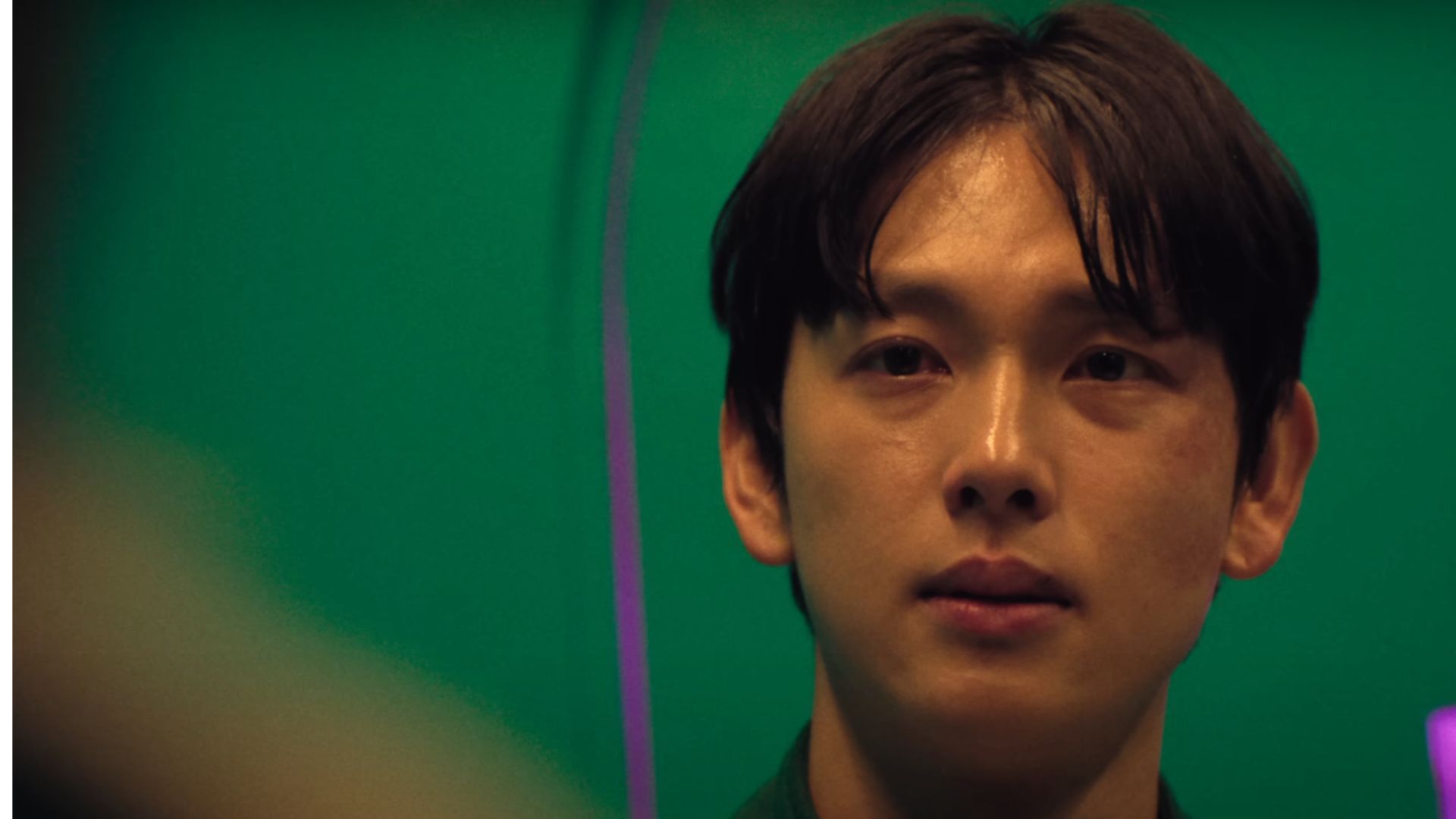 Im Si-wan as Lee Myung-gi in Squid Game (Image via Netflix)